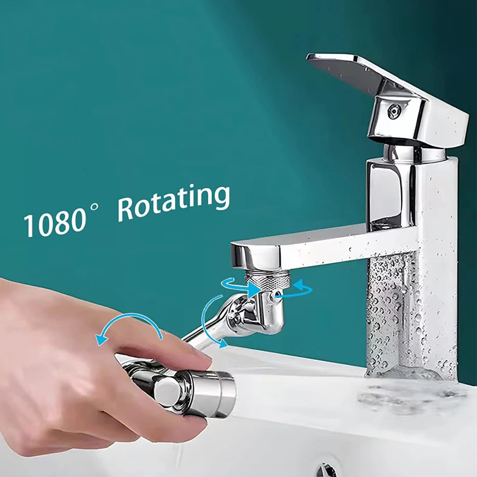 360Flow: Rotatable Faucet Sprayer Head