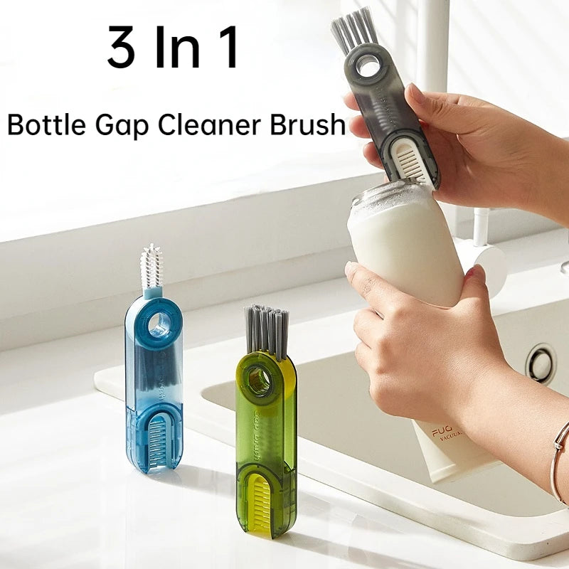 3-in-1 Bottle Gap Cleaner Brush